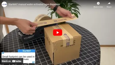 LockedPaper MG80 Manual Water Activated Tape Dispenser